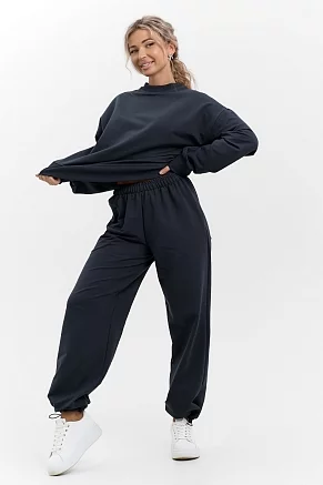 Женский костюм с брюками 37014 / графит