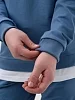 Детский костюм с брюками "Отдых" / Серо-голубой №1