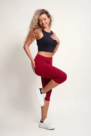 Бриджи женские 88173 / бордовый