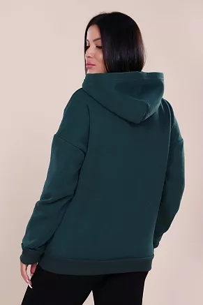 Женское худи 449 / Изумруд