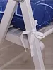 Подушка на стул / Геометрия свечения №1