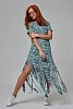 Платье женское 7480/1 / буквы на ментоле №13