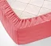 Простыня на резинке страйп-сатин / Терракотовый