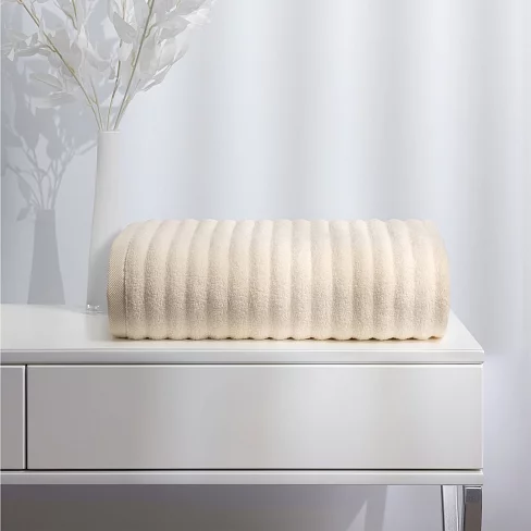 Полотенце махровое "Soft Silver" / 100/150 Экрю