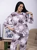 Женский костюм с брюками мод.2282/2 / Какао №4
