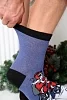 Мужские носки стандарт Санта байкер / джинс №3