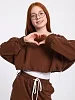 Детский костюм с брюками  "Алексия" / коричневый №13