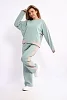 Женский костюм с брюками 82079 / аква №1