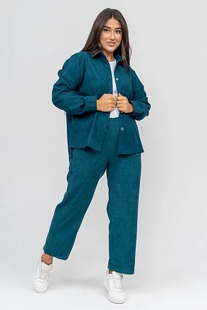 Женский костюм 31861 / изумруд