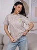 Женская футболка мод.2156/5 / Бежевый №1