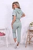 Женский костюм с брюками 27312 / ментол №8