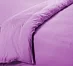 Пододеяльник трикотажный на молнии / Сиреневый