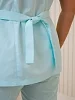 Костюм медицинский женский М-132 Тиси / св.бирюза №3