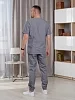 Костюм медицинский мужской М-173 Тиси / графит №7