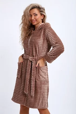Халат женский 5718 / кофе