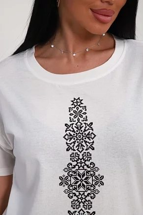 Женская футболка 85668 / белый