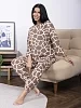 Женский костюм с брюками мод.2282 / Бежевый