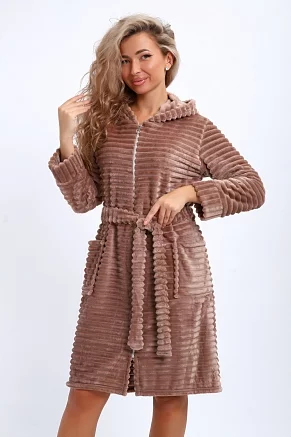 Халат женский 5718 / кофе