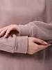 Женский костюм с брюками Альпака / какао №9