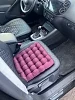 Подушка автомобильная на сиденье "АВТО-БИО" 40x40 / бордовая №1