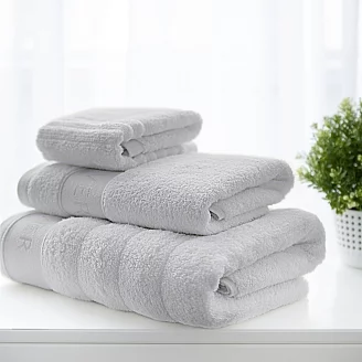 Набор махровых полотенец "Soft Silver" / Благородное серебро
