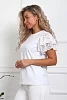 Женская футболка 29565 / белый №4