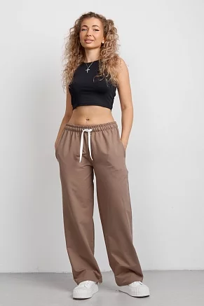 Женские брюки 36976 / капучино