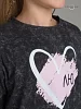 Детский костюм с брюками Daily girl / варенка графит Лю №3
