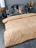 Пододеяльник поплин / Колибри бежевый №1