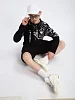 Детский лонгслив "Токио" / черный №12