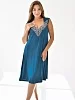 Женская ночная сорочка Боярыня / Бирюза