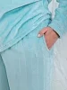 Женский костюм с брюками Неженка-2 / мятный №4