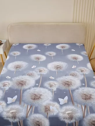 Простыня бязь люкс / Одуванчики
