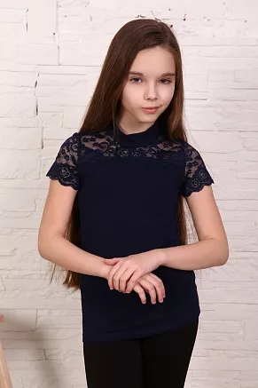 Детский джемпер "Камелия" короткий рукав