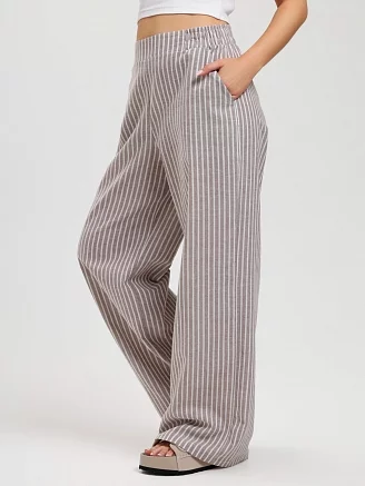 Женские брюки Летний день-2 / бежевый