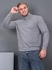 Водолазка мужская Бадлон / серый №4