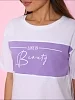 Женский костюм с брюками ТК-3 / Лиловый №8