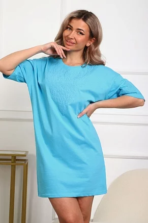 Женская туника 29533 / бирюзовый