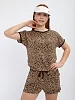 Детский комбинезон с шортами "Лола" / коричневый №18