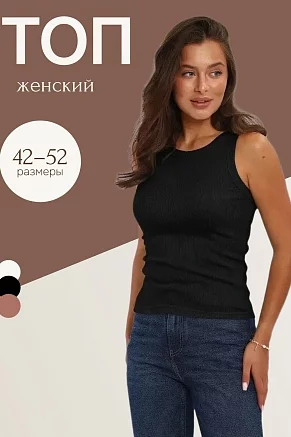 Женская майка 85560 / черный