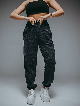 Женские брюки Стиль / Серый варенка