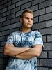 Мужская футболка оверсайз 88177 / серый №3