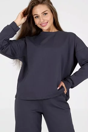 Женский костюм с брюками 35348 / антрацит