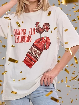 Женская футболка Сувенир-3 / молочный