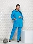 Костюм медицинский женский М-125 Тиси / лазурь