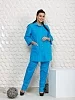 Костюм медицинский женский М-125 Тиси / лазурь