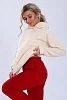 Женские брюки 27338 / красный №3