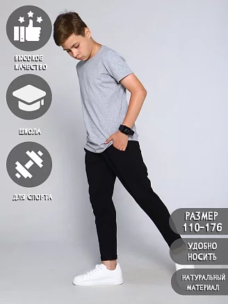 Детская футболка Ф1 / серый меланж