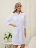 Халат медицинский женский М-020 Элит-145 / белый №8