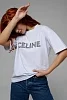 Женская футболка 8506/1 / белый+CELINE №5